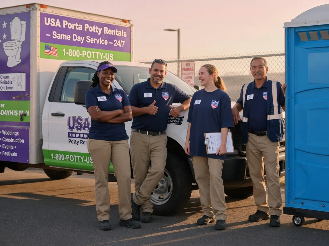 Porta Potty Rental company in Greenville, NC